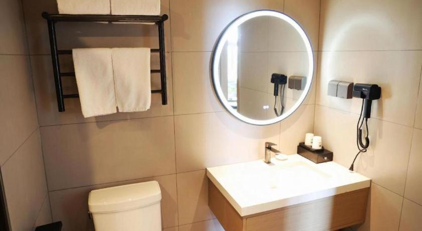 Greentree Inn Suzhou Industrial Zone Yangcheng Lake Weiting Mong Kok Express Hotel Εξωτερικό φωτογραφία